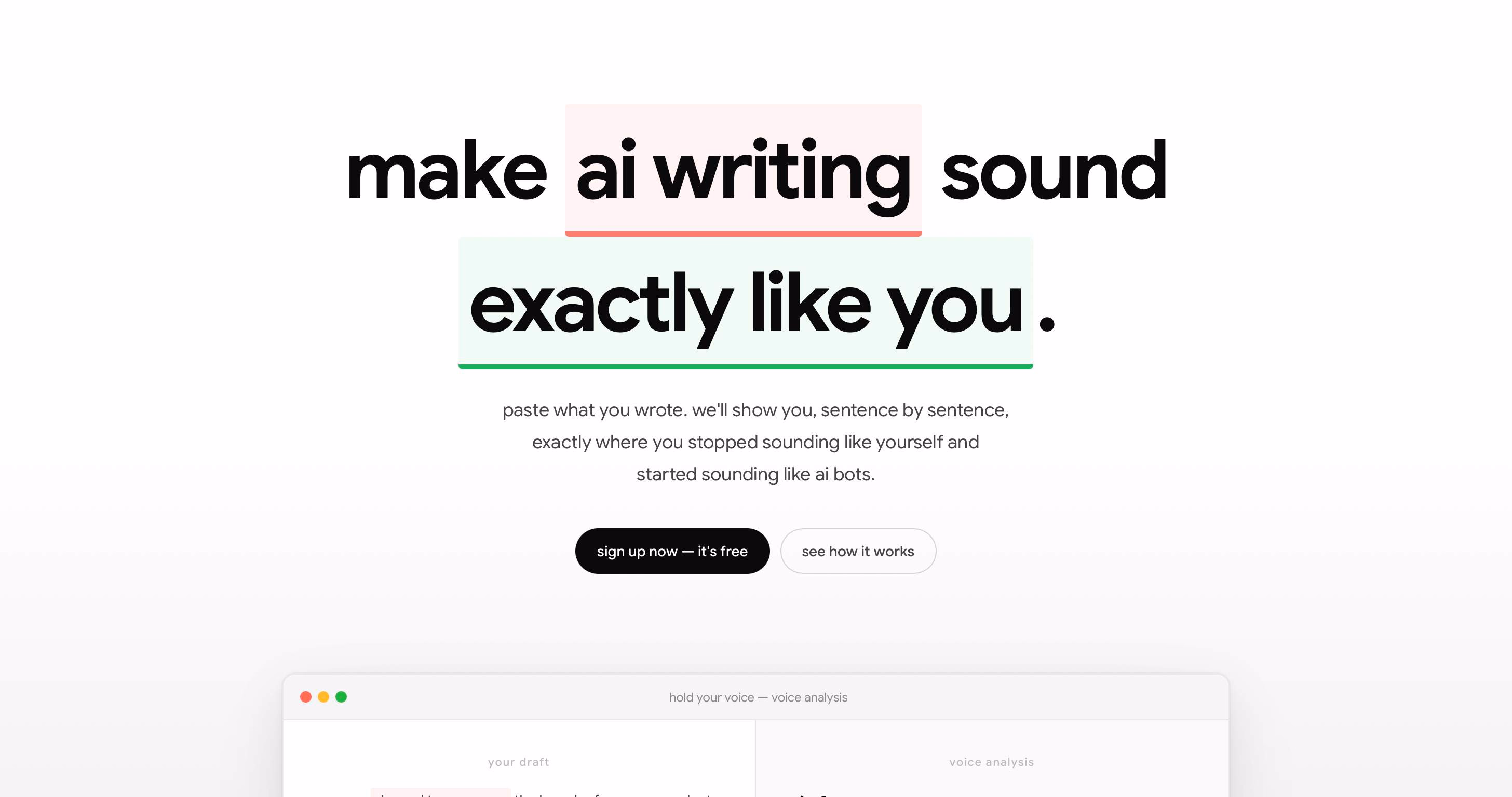 Hold Your Voice - Product Image