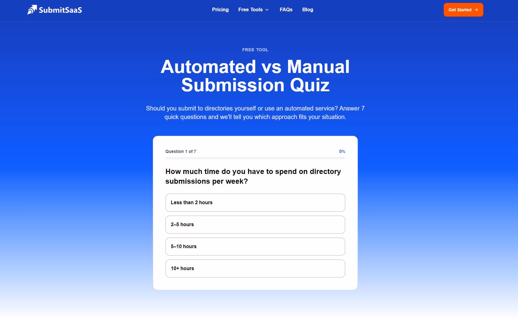 Automated vs Manual Submission Quiz - Product Image