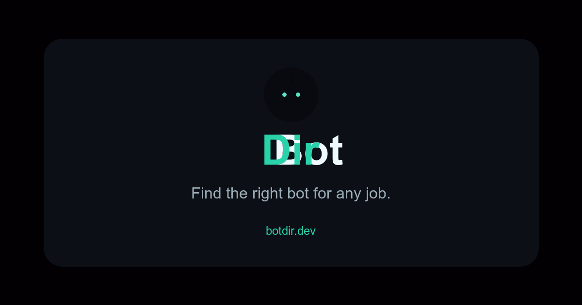 BotDir - Product Image