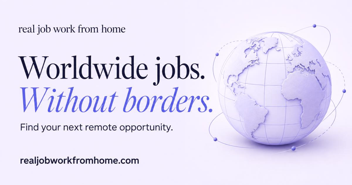 Real Job Work From Home - Product Image