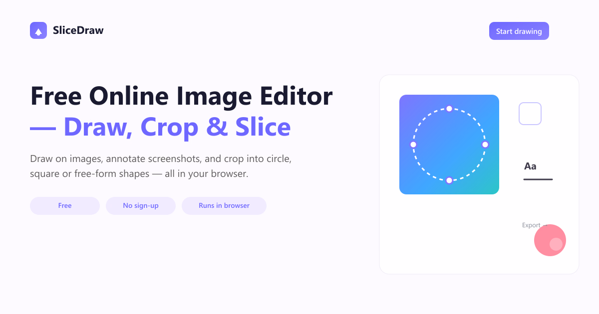 SliceDraw - Product Image