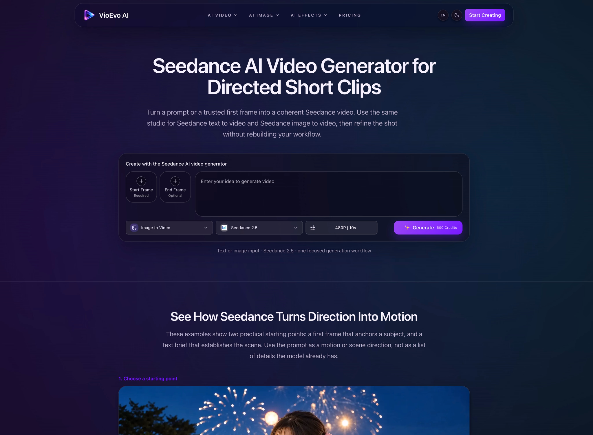 Seedance AI Video Generator - Product Image