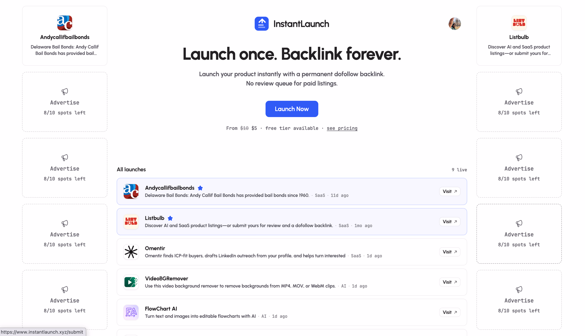 InstantLaunch - Product Image